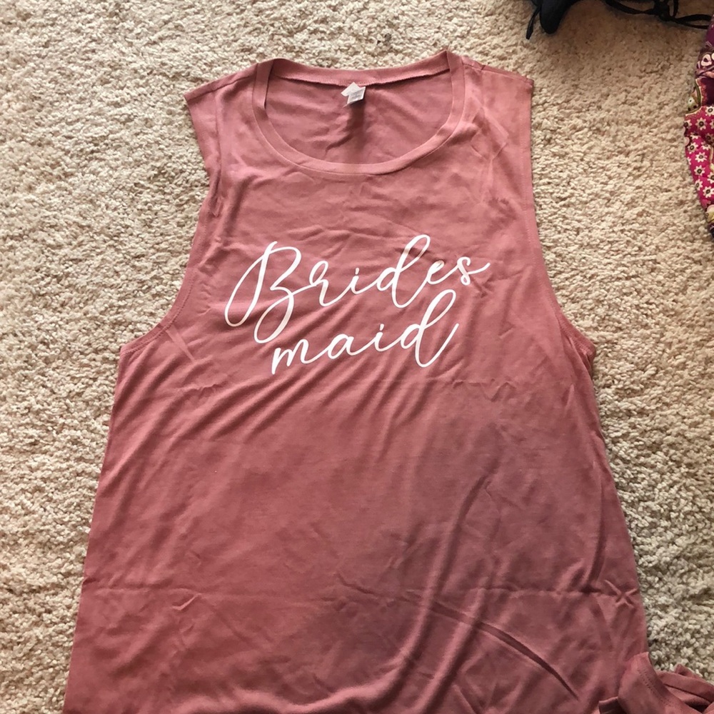 Bridesmaid tanks